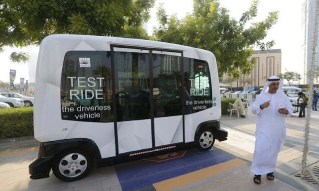 Driverless Minibus Starts Trials In Dubai