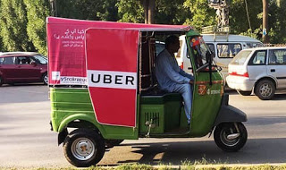 Uber Rickshaw In Lahore