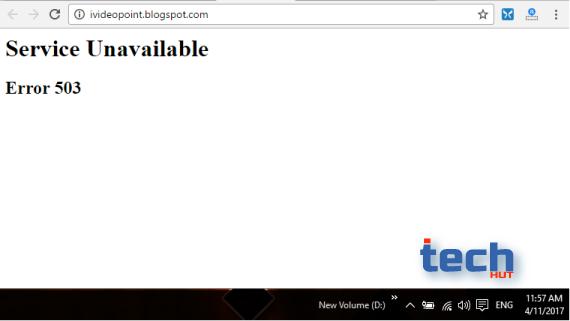 Google Blogger Is Down