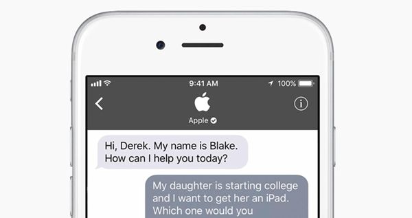 Apple’s Business Chat Messenger