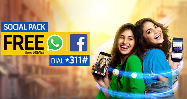 Telenor Free Social Pack Offer