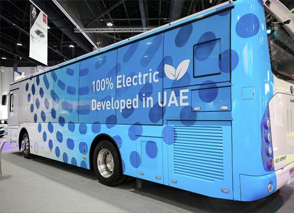 First Electric Bus Of Middle-East
